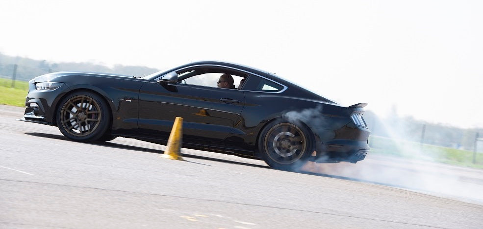 Steeda Line Lock how to burnout guide - pic courtesy Jason Dodd Photography