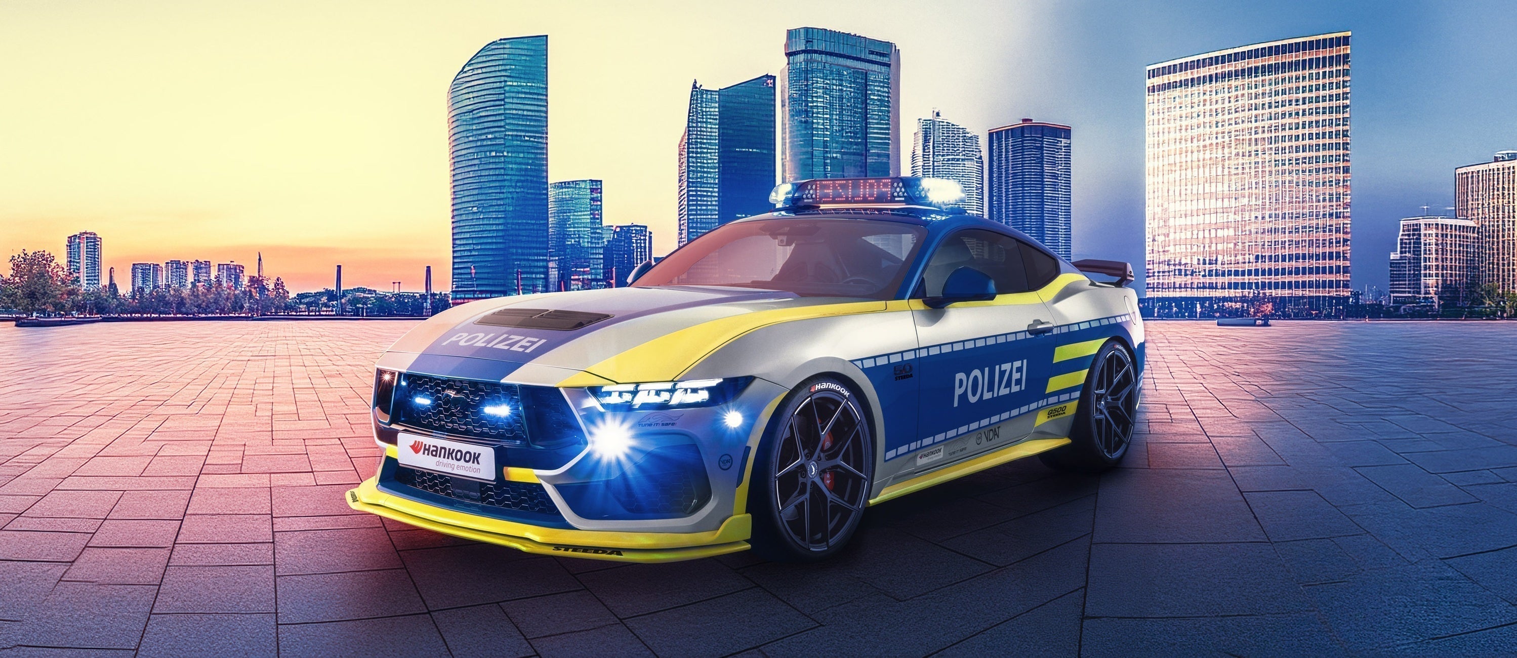 The face of "Tune it Safe!" - The Steeda Q500 Polizei Enforcer!