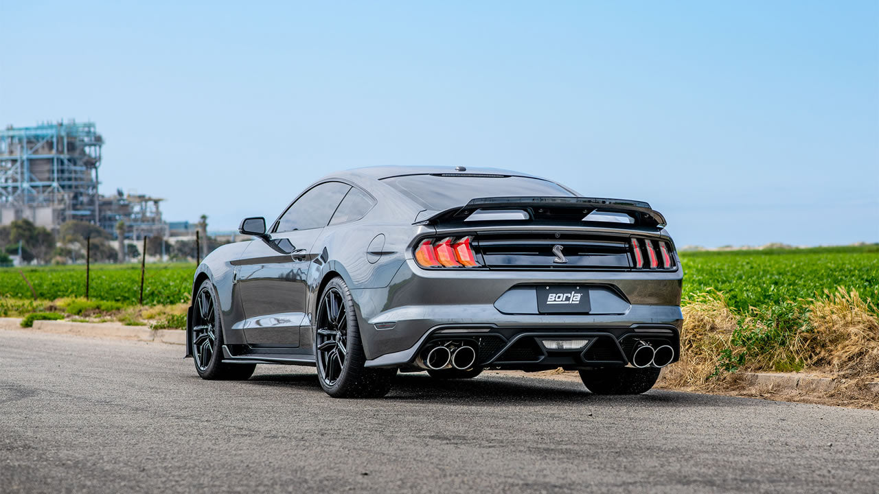 Borla Mustang Mach 1 / Shelby GT500 Cat-Back Exhaust - ATAK 2018-2023