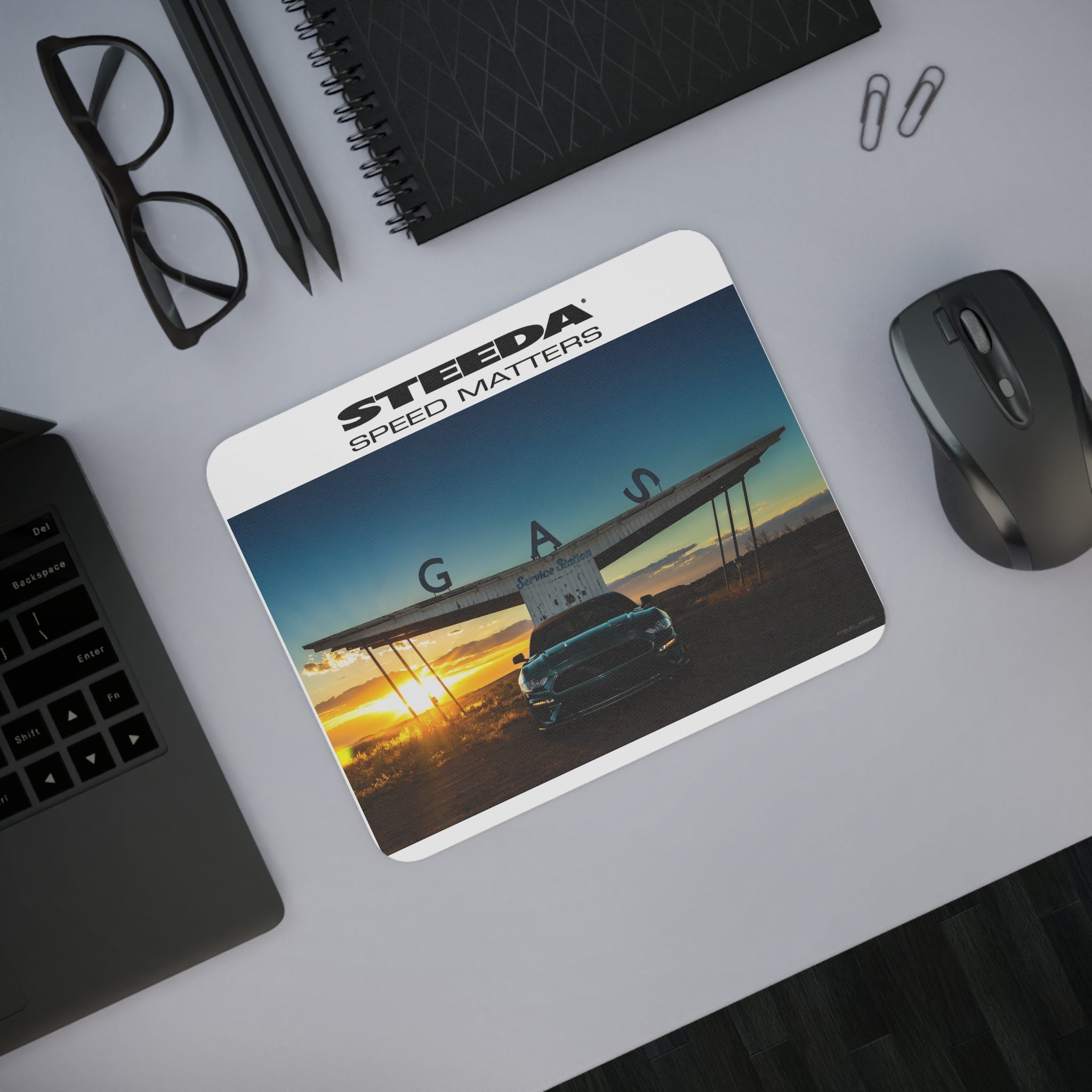 Steeda Steve McQueen Bullitt Mustang Desk Mouse Pad