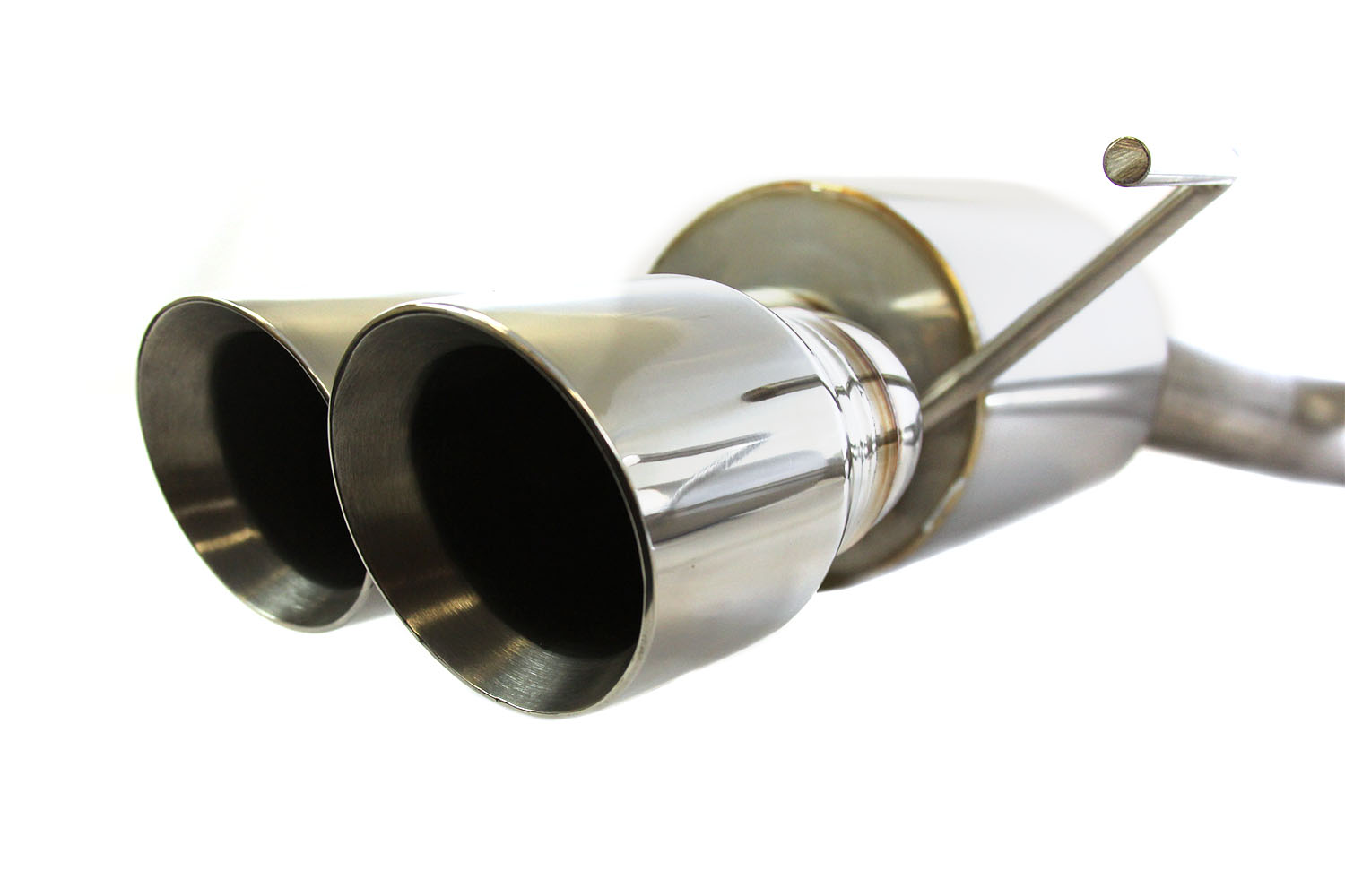 Steeda S550 Mustang GT Quad Axle-Back Exhaust 5.0L Coyote - Aggressive Tone (2015-2023)