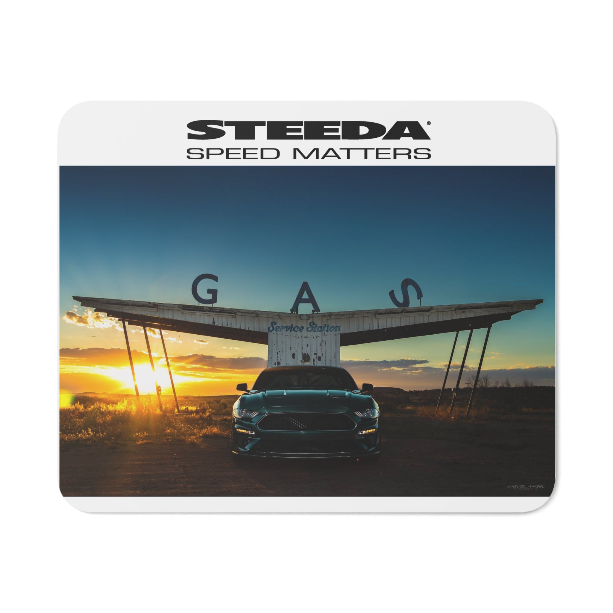 Steeda Steve McQueen Bullitt Mustang Desk Mouse Pad