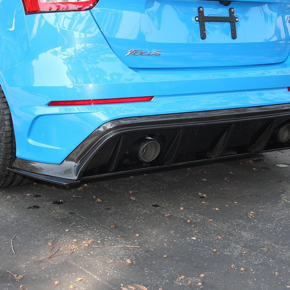 Anderson Composites Carbon Fiber Rear Diffuser for 2016-18 Ford Focus RS