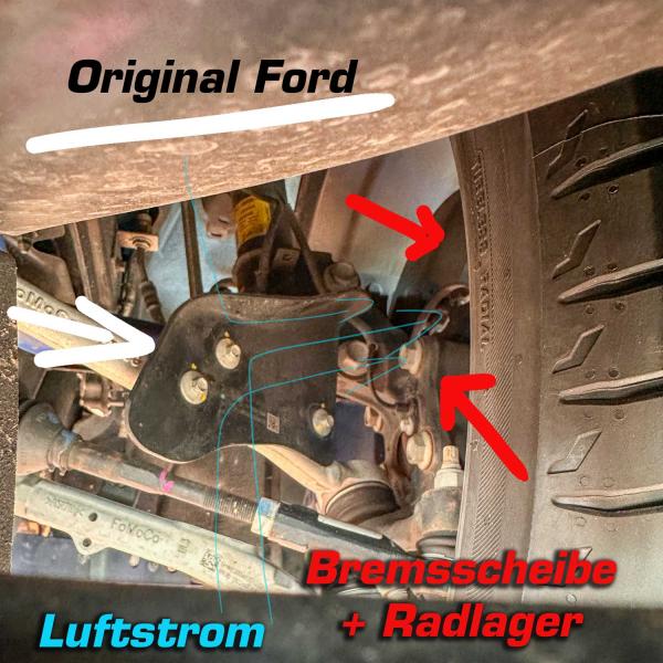 Fiege Performance Enhanced Brake Ducts for Mustang 2015-2025+