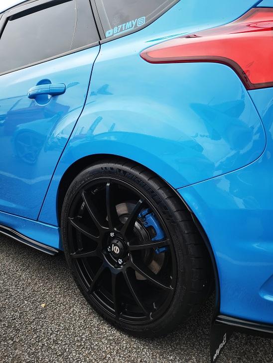 Sparco Assetto Gara on a Focus RS
