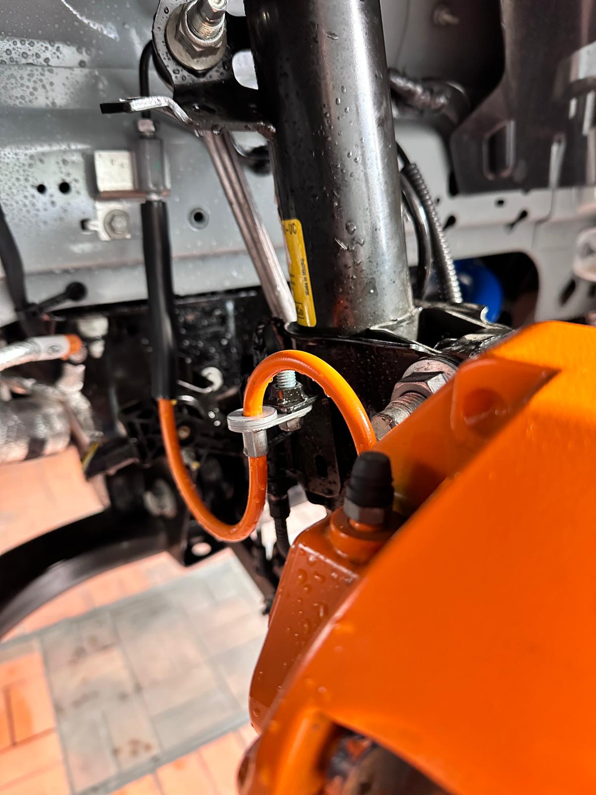 Goodridge S550 Mustang MagneRide Stainless braided Brake Lines 2018-2023