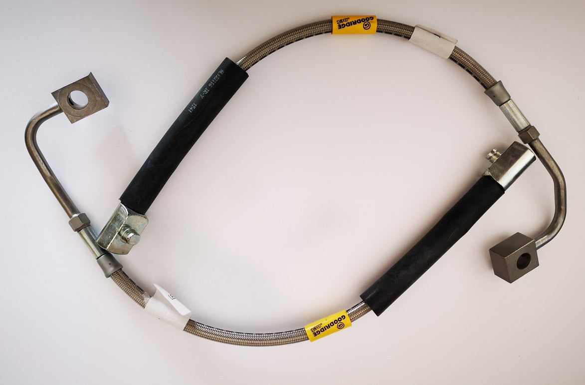 Goodridge S550 Mustang MagneRide Stainless braided Brake Lines 2018-2023