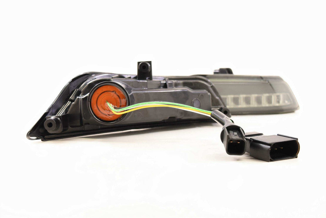 Morimoto Mustang Sequential Front LED Turn Signals - Smoked (2015-2017) GT350