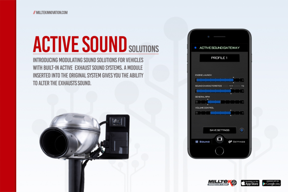 Milltek Active Sound Control for Ford Ranger