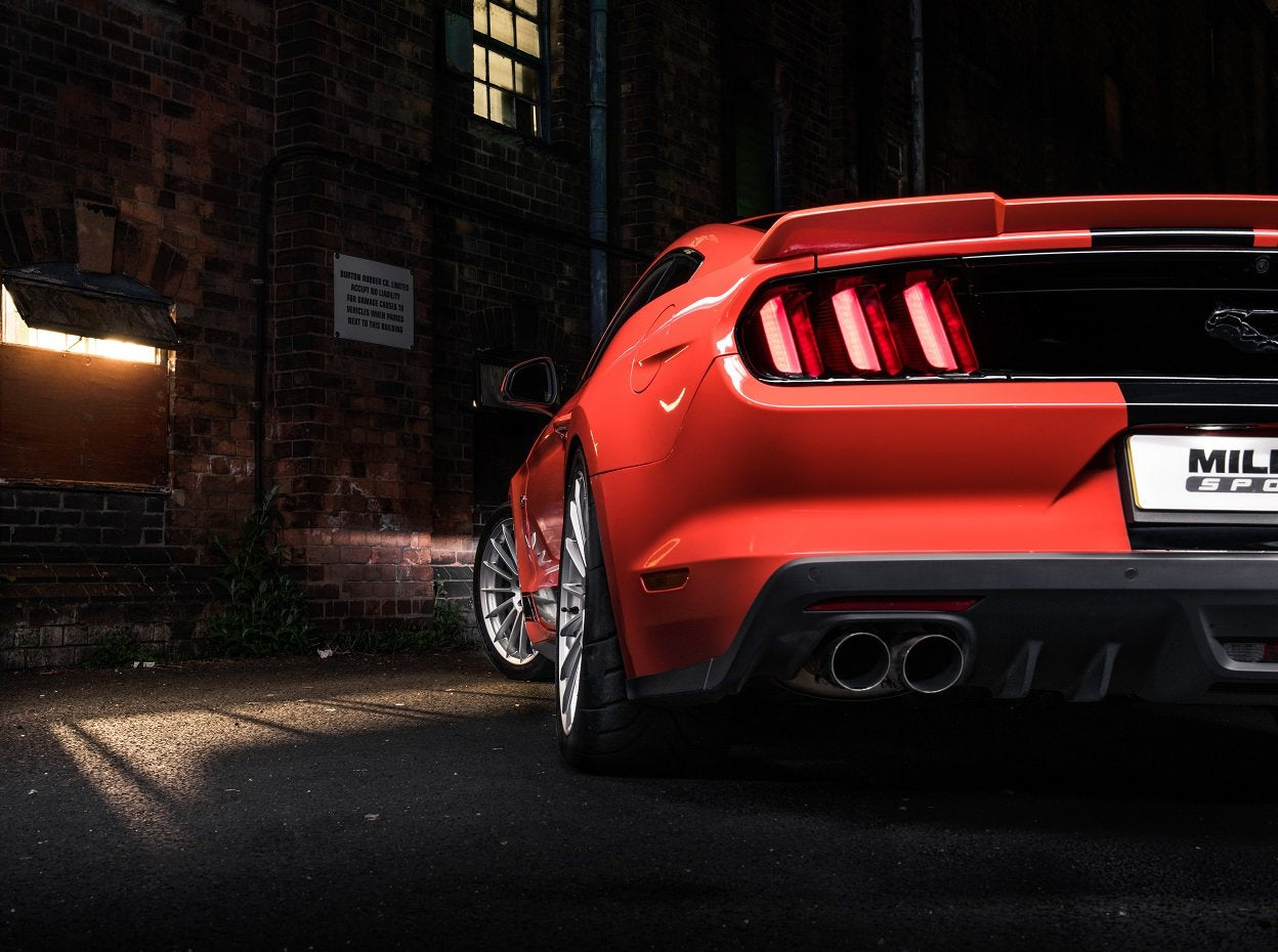 Milltek Catback for S550 Mustang GT Quad Tips