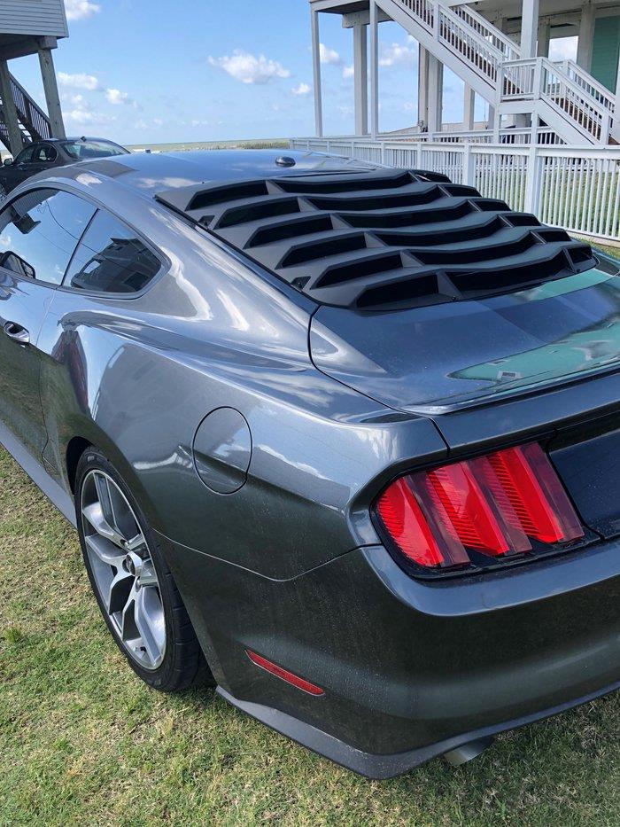 MP Concepts Mustang Rear Window Louvers 2015+