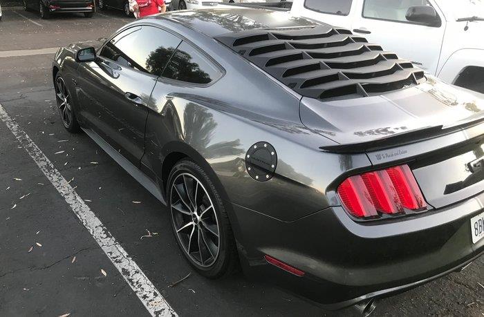MP Concepts Mustang Rear Window Louvers 2015+
