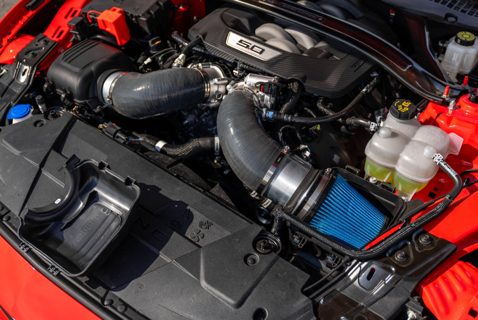 Steeda Mustang Twin Cold Air intake for 2024 + Mustang GT & Dark Horse