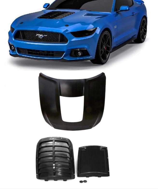 S550 Mustang GT500 Style Aluminium Hood 2015-17