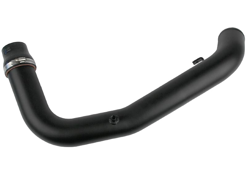 A black Steeda Focus ST Cold Air Inlet Tube Intake designed for Ford Focus ST mk3 performance vehicles.