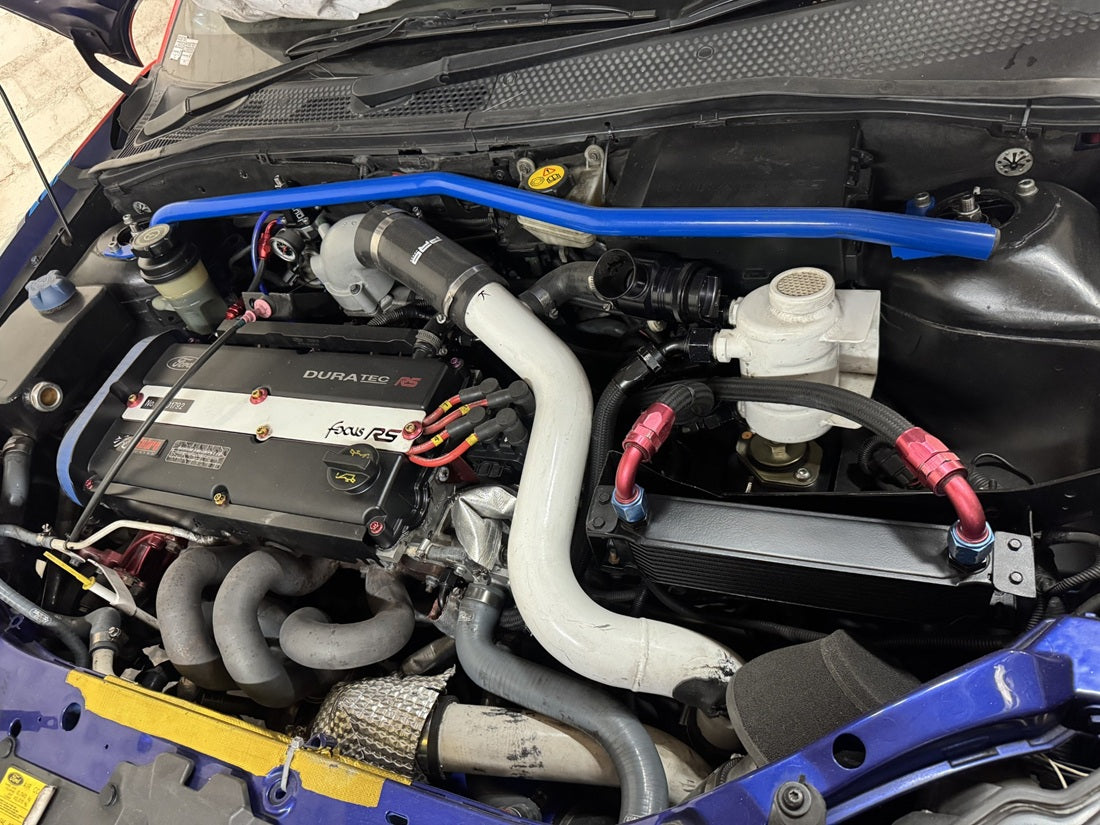 Steeda Focus mk1 Strut Tower Brace - Blue or Silver (00-04 All)
