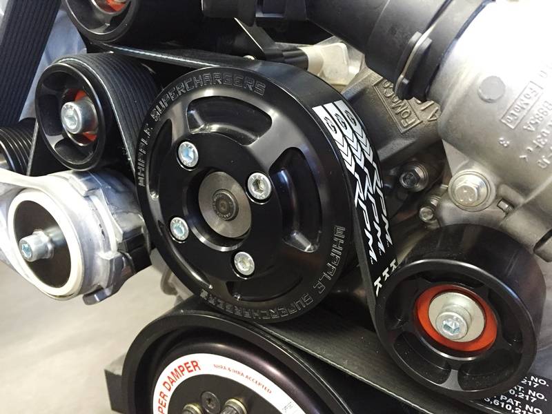 Whipple S550 Mustang Twin Screw Supercharger Kit 2015-2022 - ACCESSORIES