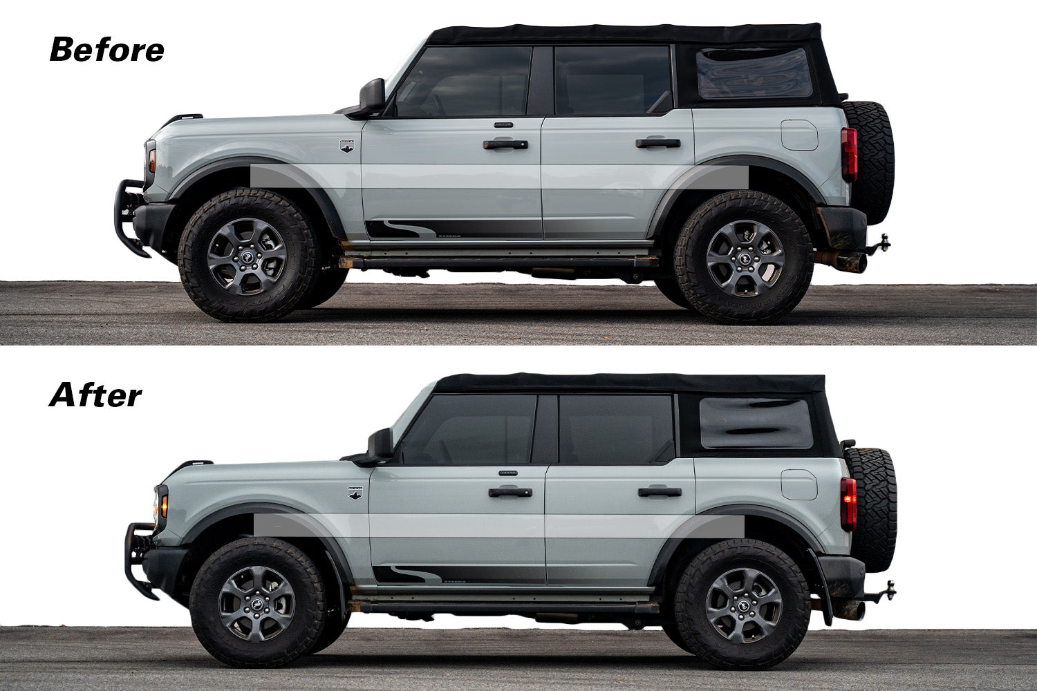 Steeda Bronco Levelling Kit - 1" / 25mm Lift (2021-2022)