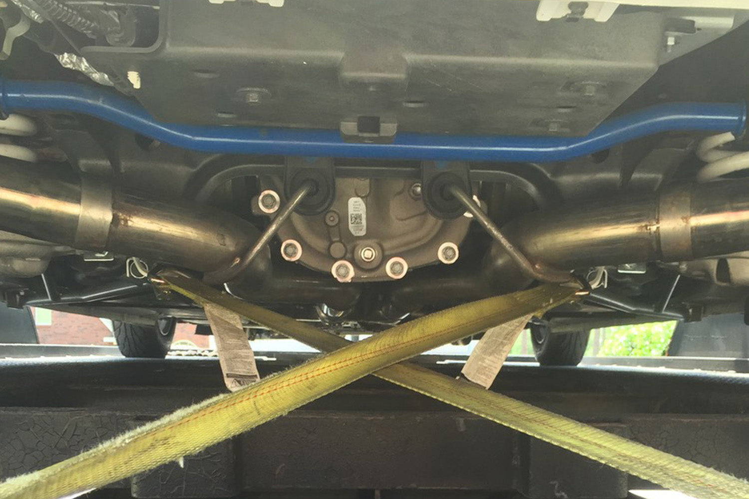 Steeda Mustang Trailer Tie Down Kit - Front & Rear (2015-2023)