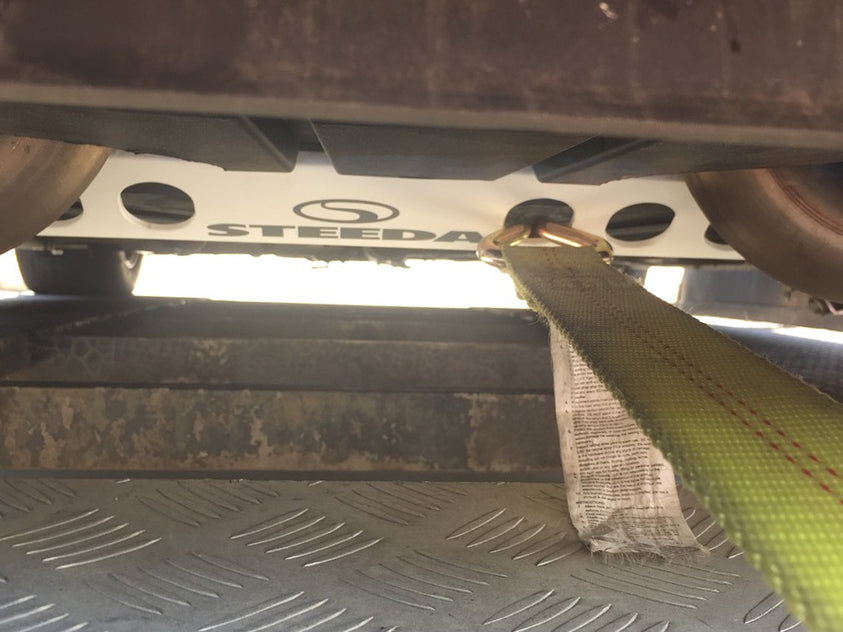 Steeda Mustang Trailer Tie Down Kit - Front & Rear (2015-2023)