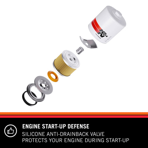 K&N Performance Oil Filter - Fiesta / Bronco / Focus / Ecoboost Mustang / Ranger