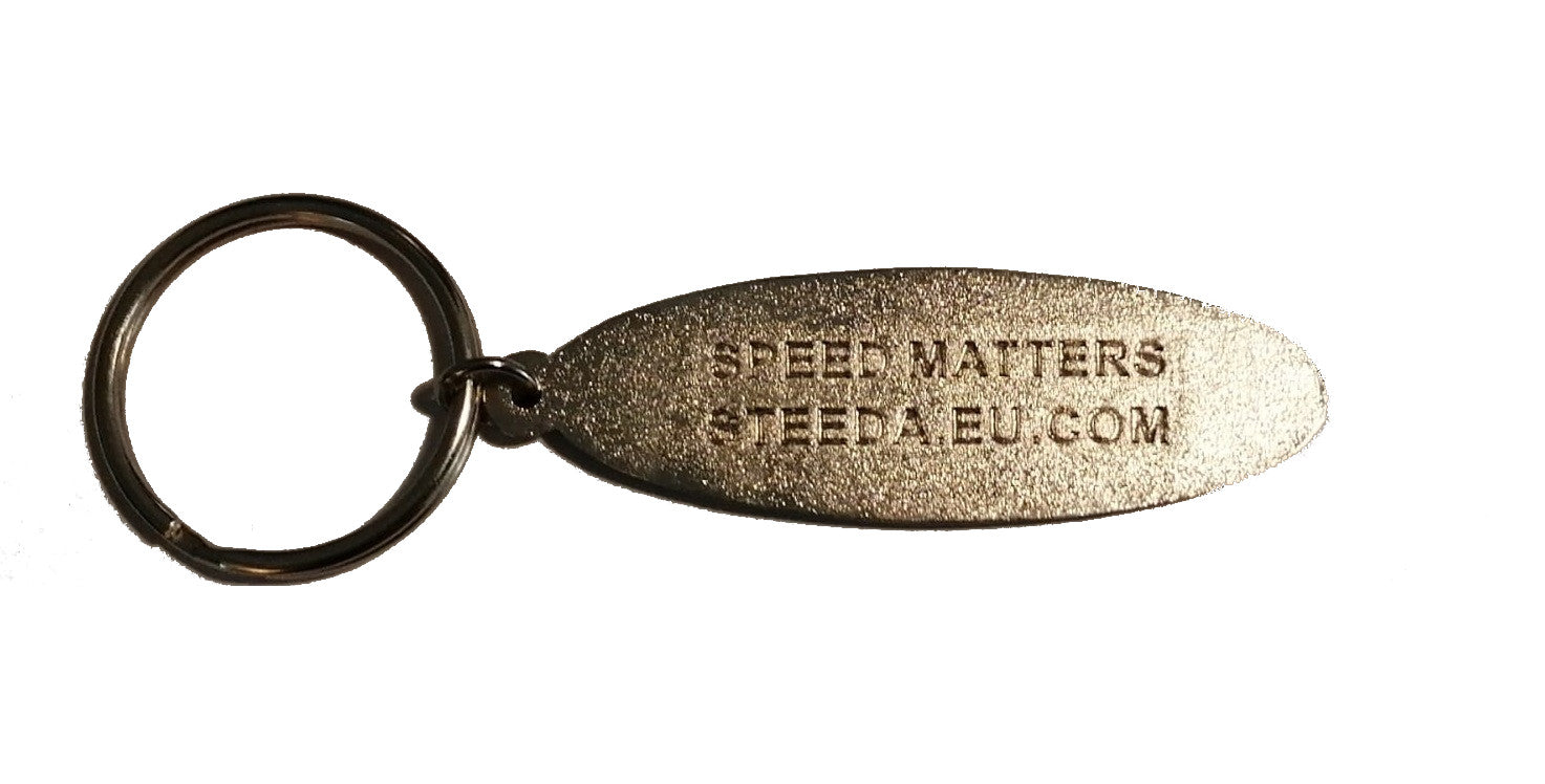 Steeda "Sidewinder" Roundel Key Ring