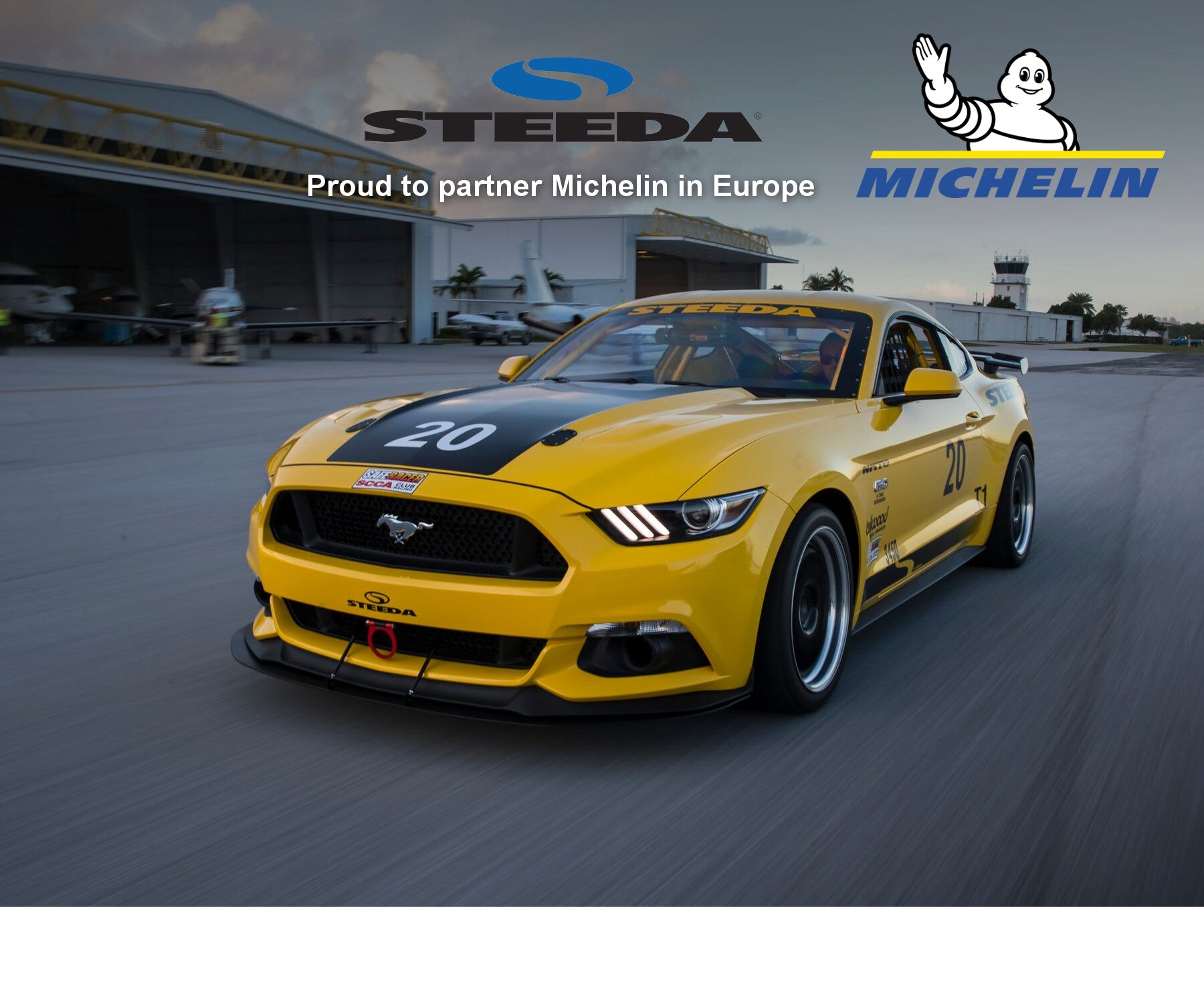 Steeda Europe annonce un partenariat avec Michelin