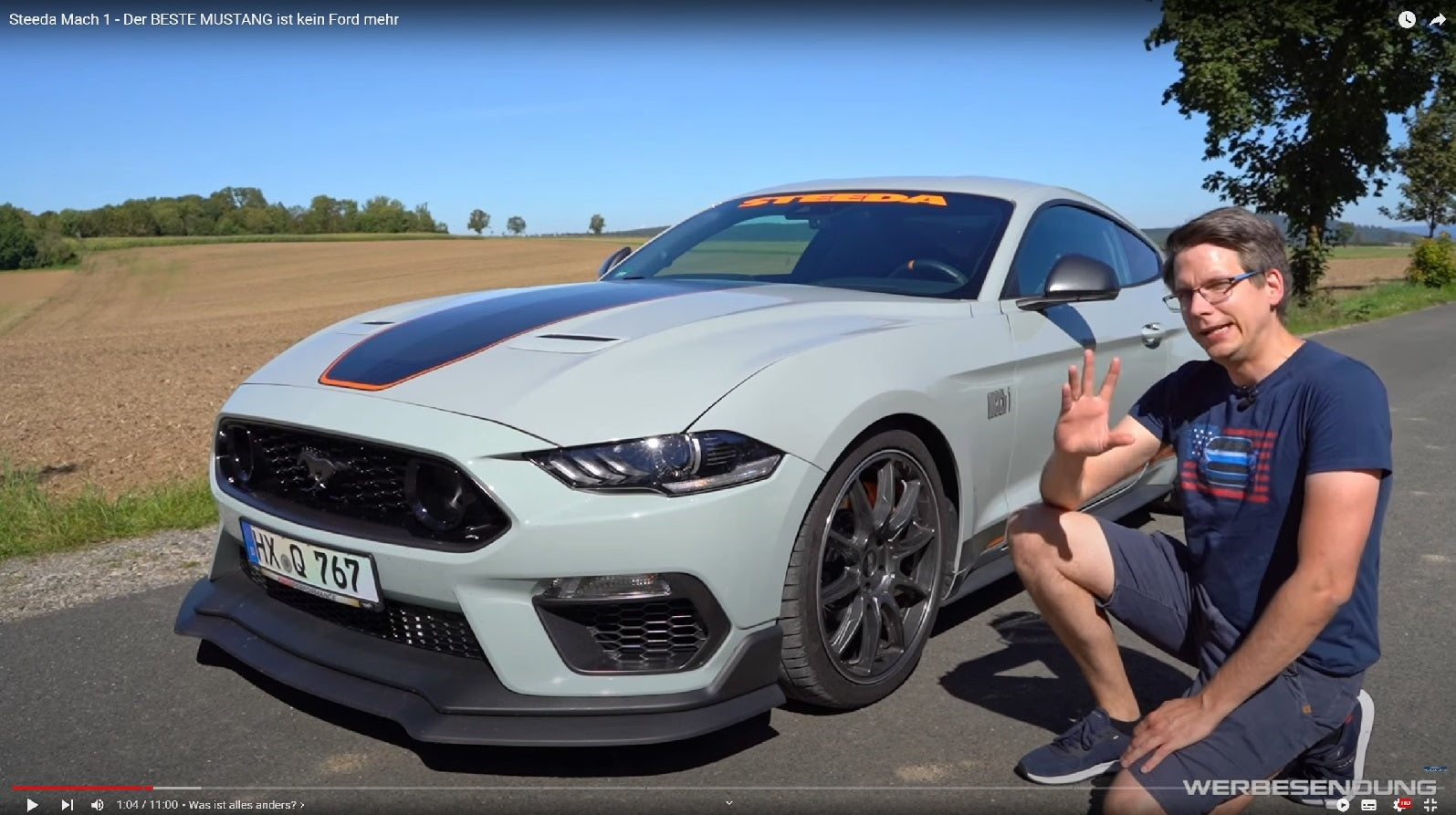 "O melhor Mustang NÃO é um Ford!" - Análise de vídeo de Modern Muscle Cars (alemão)