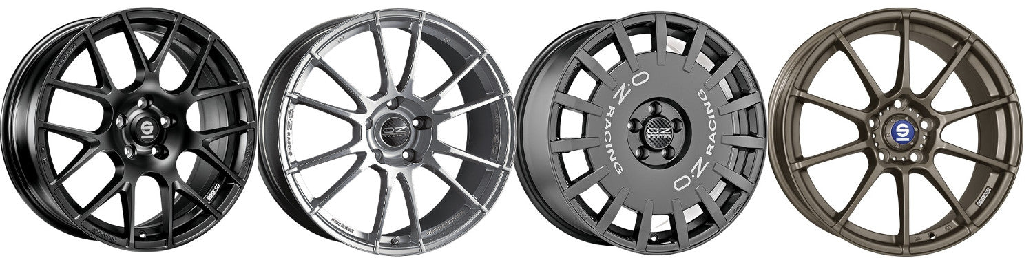 OZ Racing وSparco Wheels من Steeda Europe