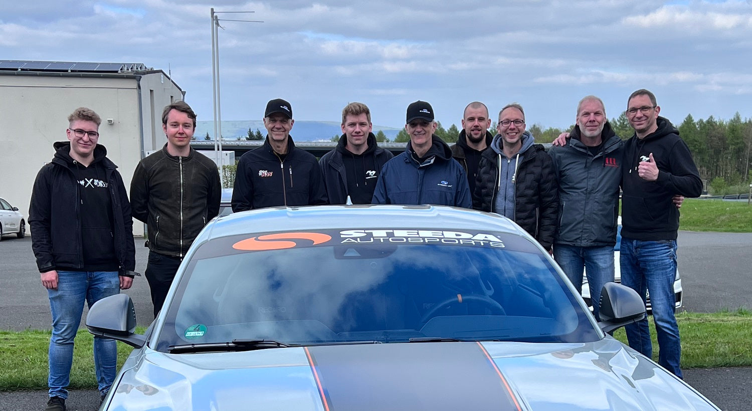 Destriero Q767 Mach 1 Test in pista sul circuito di Bilsterberg, Germania - 2 maggio