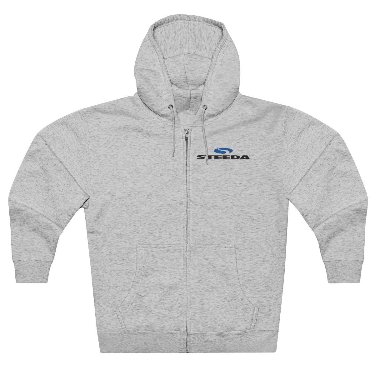 Steeda Logo Full Zip Hoodie - 3 cores - Design frontal / traseiro