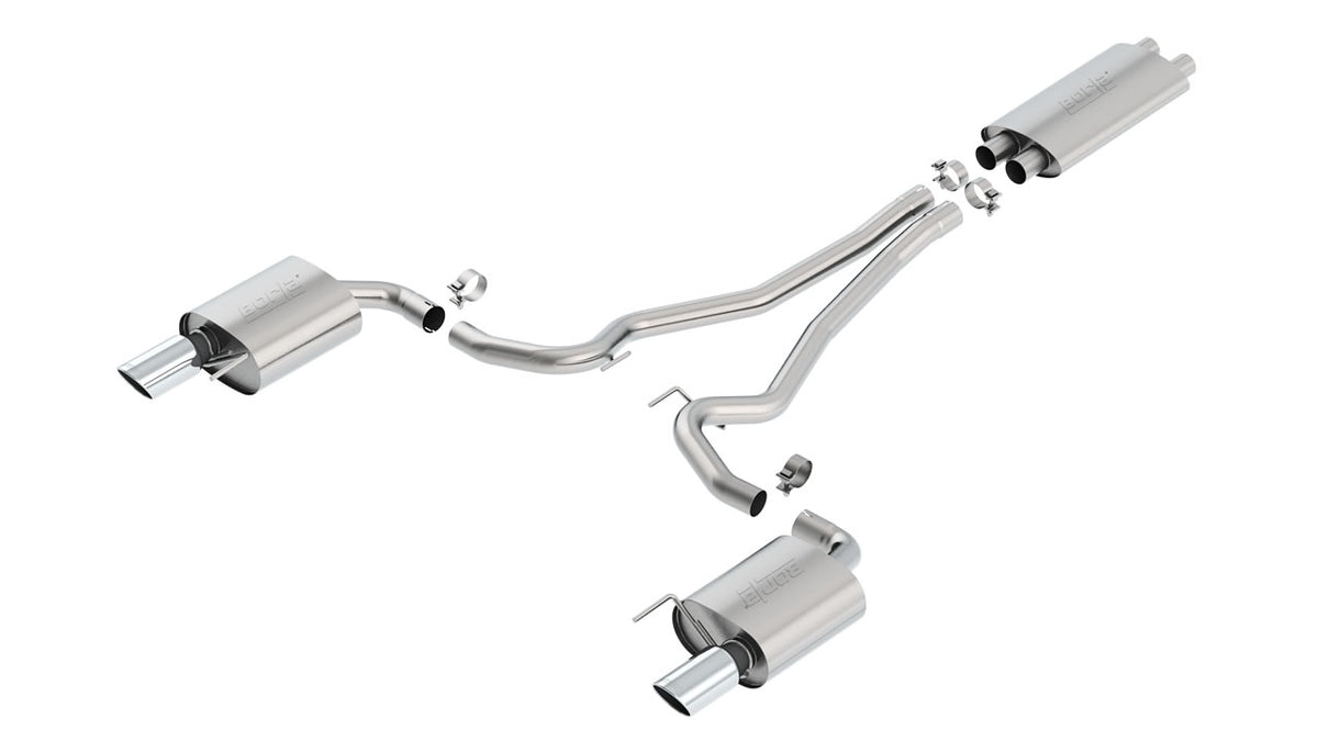 Borla Touring GT Mustang Catback Exhaust - ECE Approved 2015-2017