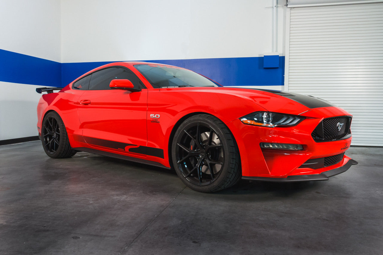 Steeda S550 Mustang Lowing Springs - معالجة نهائية للينابيع ذات المعدل المزدوج (2015-2023)