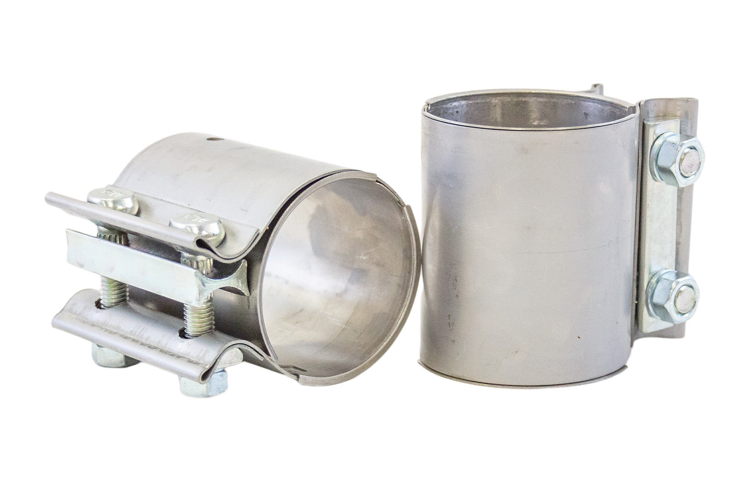 Steeda Premium Heavy Duty Exhaust Coupler Pair - 2.5in / 63mm