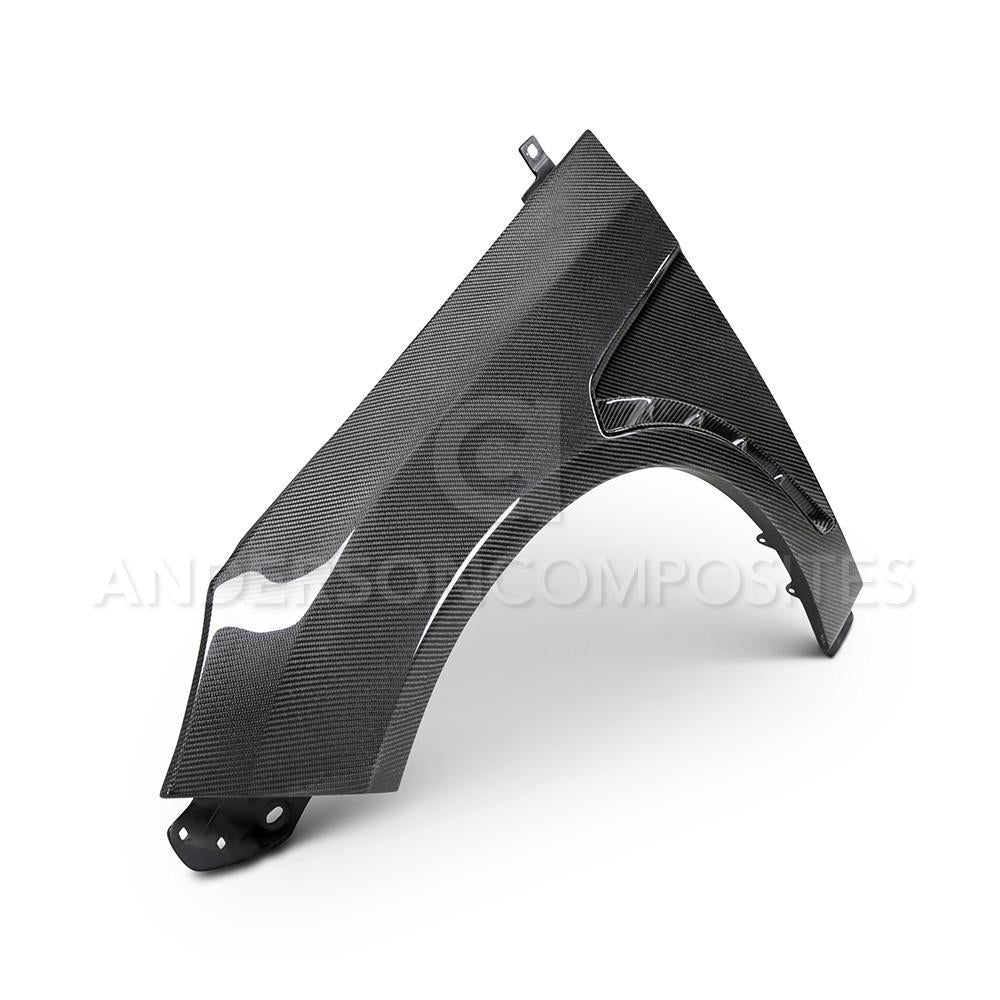 Anderson Composites Kohlefaser-Frontflügel für Ford 2016–18 Focus RS (+ST)