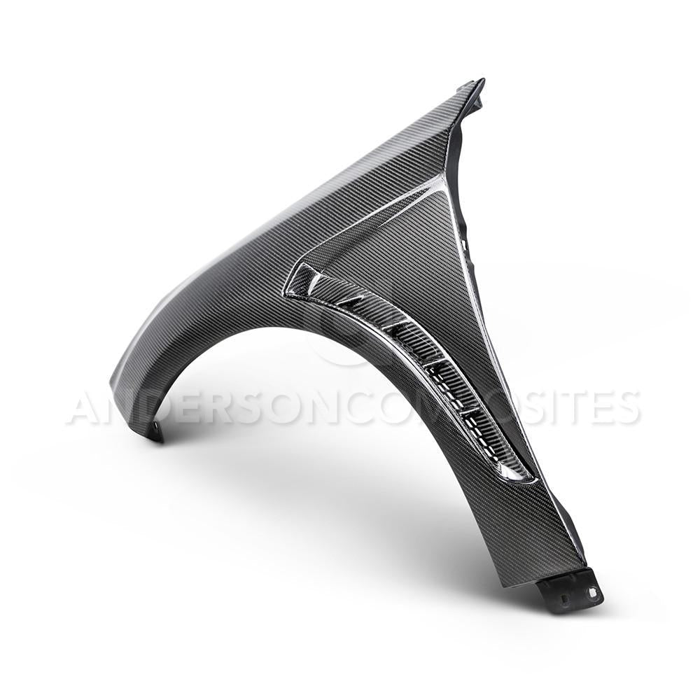 Anderson Composites Kohlefaser-Frontflügel für Ford 2016–18 Focus RS (+ST)