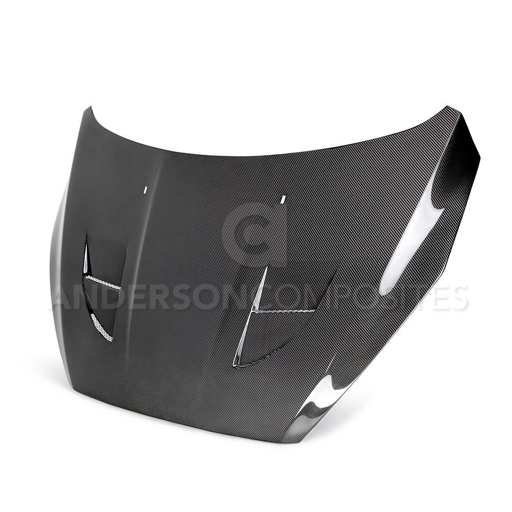 Cofano Anderson Composites tipo SA in fibra di carbonio per Ford MK3 Focus