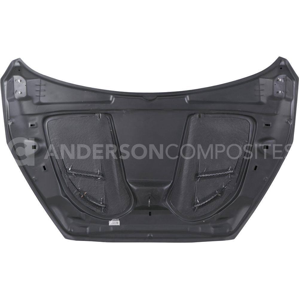 Cofano Anderson Composites tipo SA in fibra di carbonio per Ford MK3 Focus