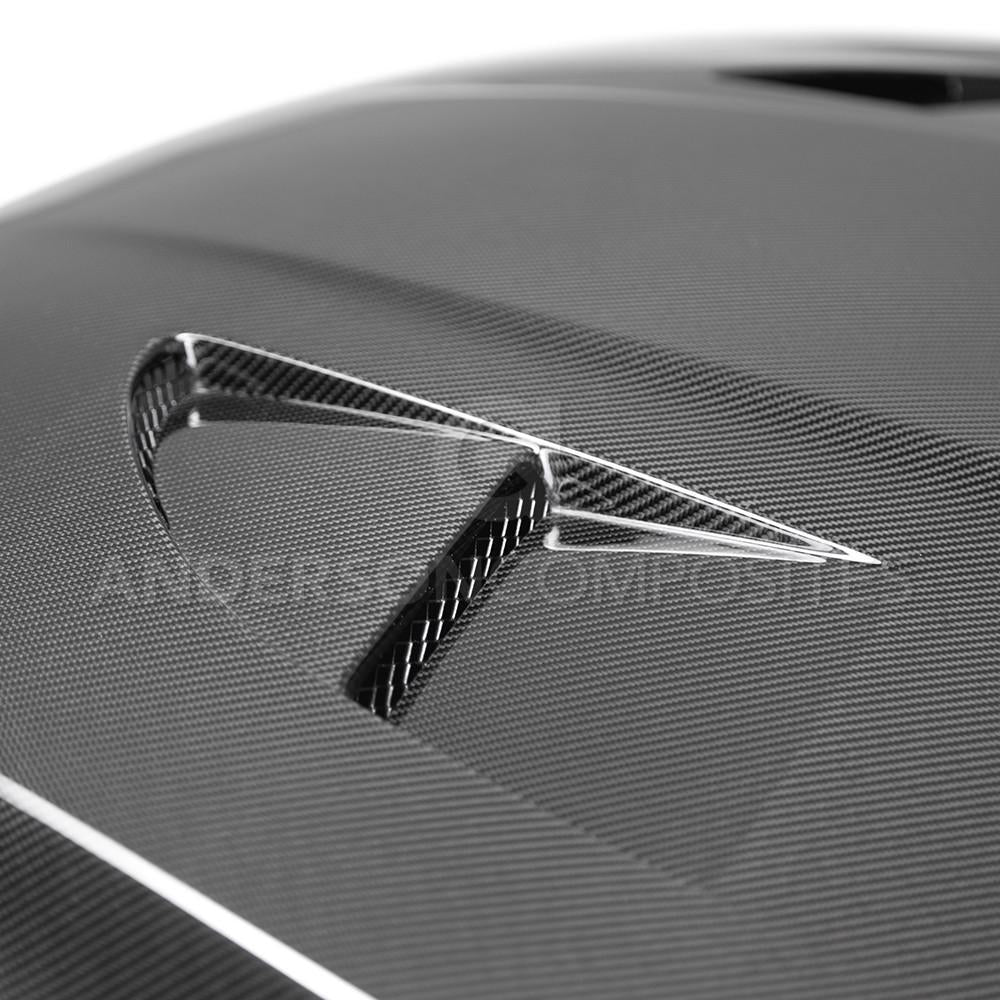 Anderson Composites Capó de fibra de carbono tipo SA para Ford MK3 Focus