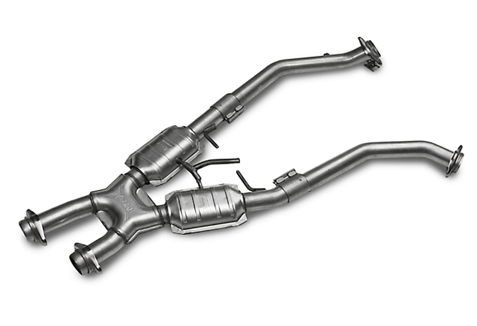 BBK Mustang GT/Cobra 4.6L X-Pipe With Converters (1999-2004)