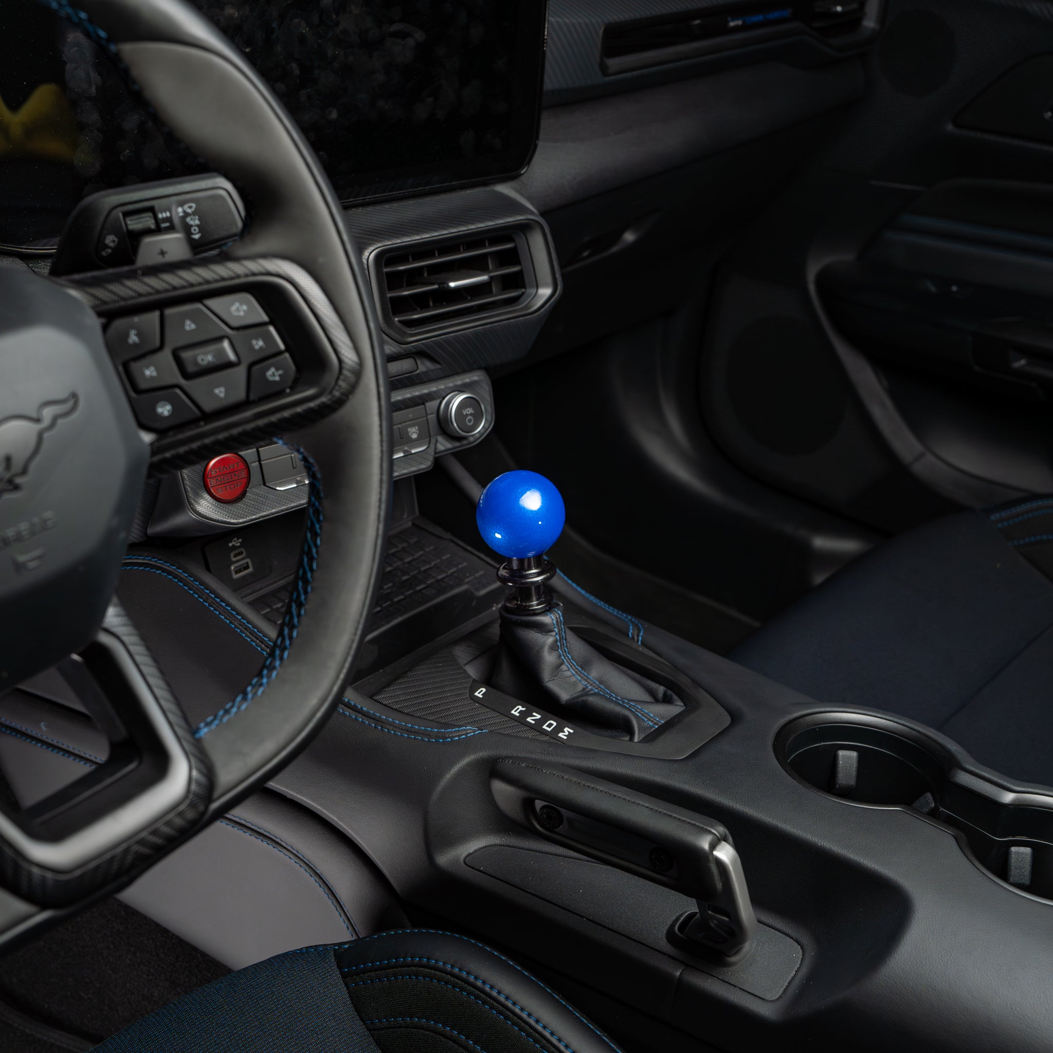 Billetworkz Mustang Billet Aluminium Auto Shift Knob (2015-2024+)