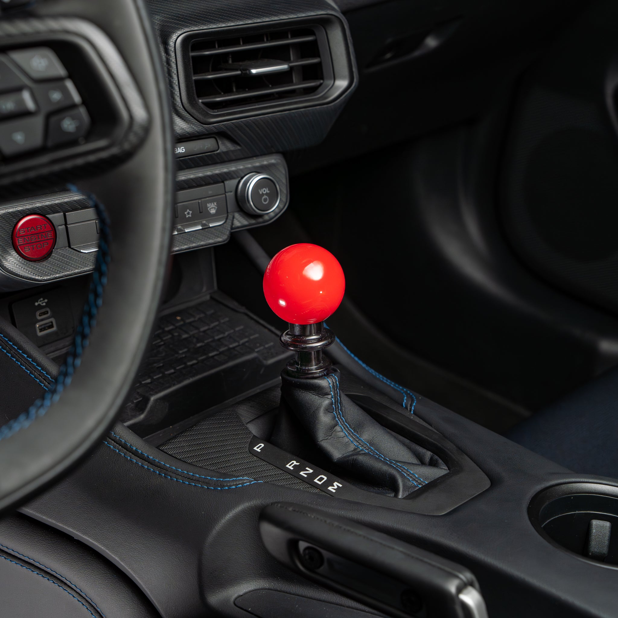 Billetworkz Mustang Billet Aluminium Auto Shift Knob (2015-2024+)