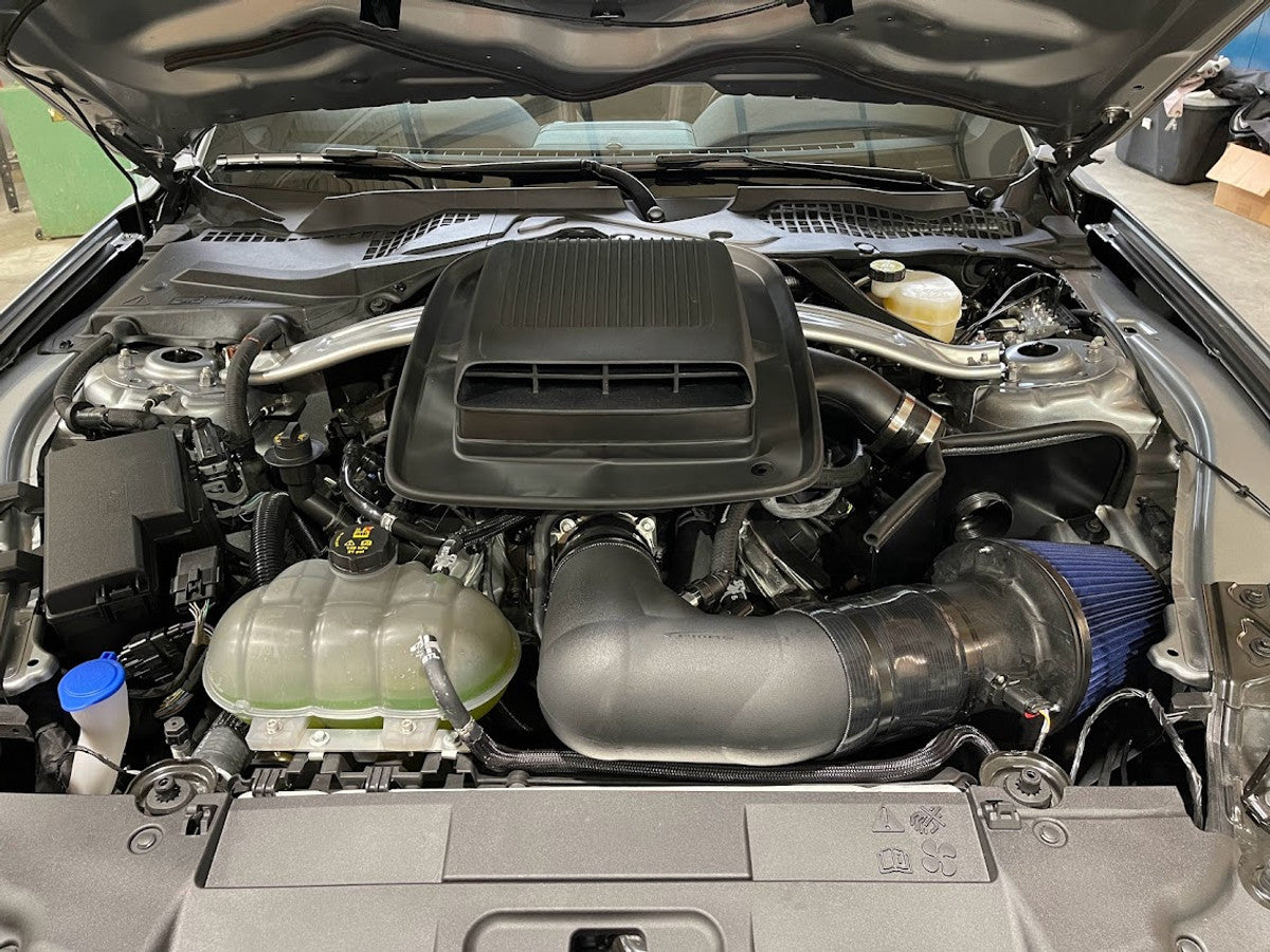 Sistema de capó agitador CDC Mustang S550 GT - 2018+