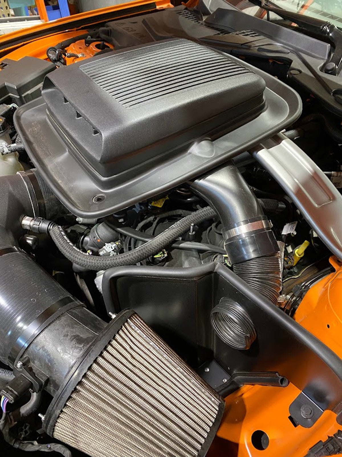 Système de capot shaker CDC Mustang S550 GT - 2018+