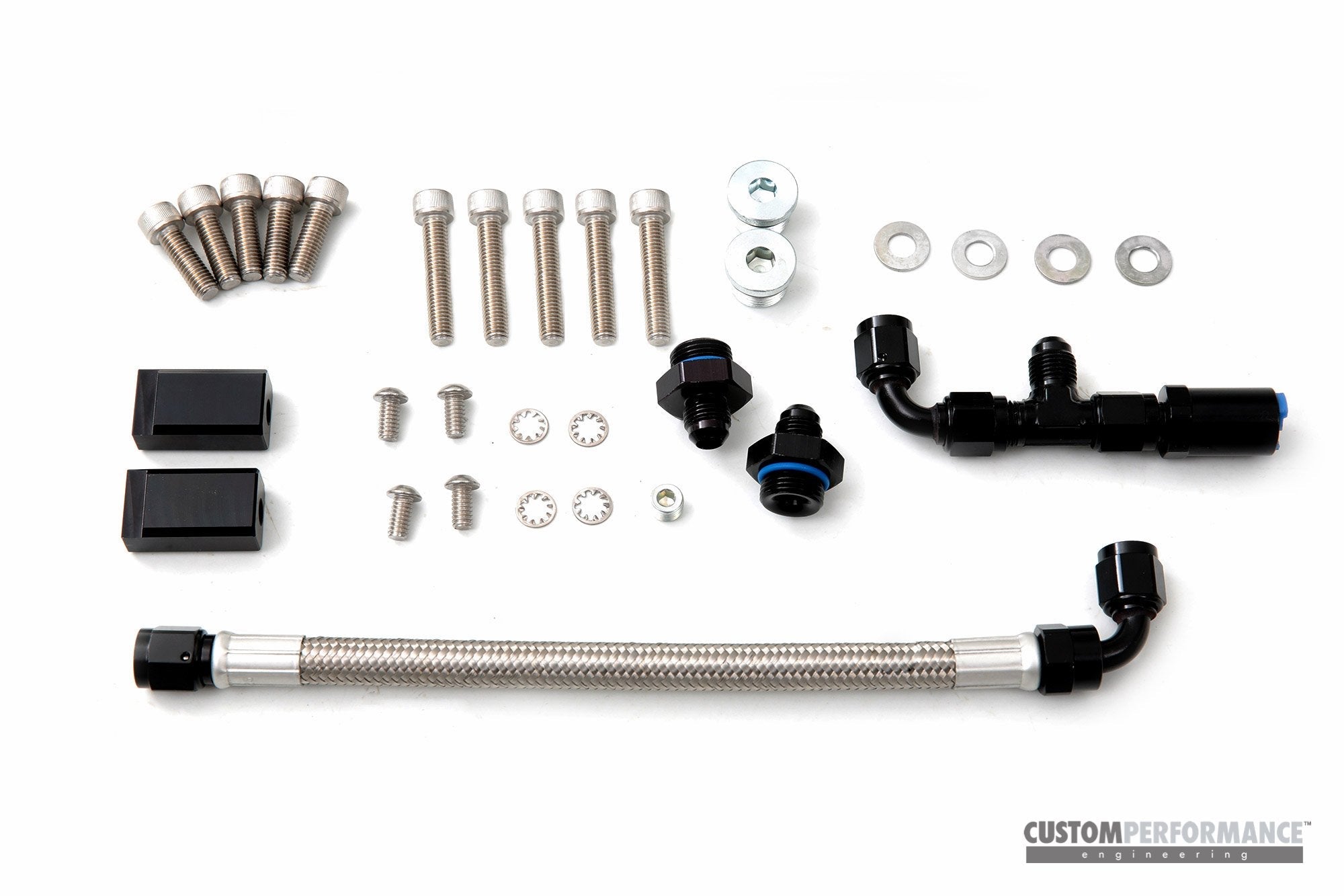 cp-E FuelBAR EcoBoost Aux Fuel Rail - Porta carburante Focus ST, Focus RS, Mustang EcoBoost, Ford Mondeo