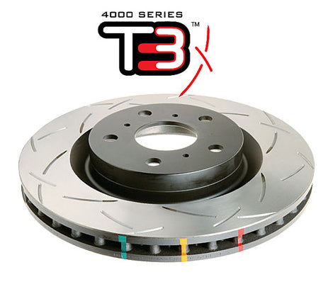 DBA S197 Ford Mustang Slotted Brake Discs - Front 2010-14 GT & 2006-12 GT500