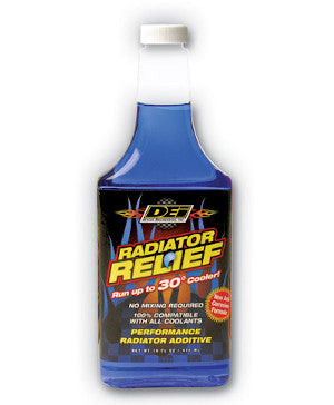 DEI Rad Relief est un additif indispensable pour réduire les températures du liquide de refroidissement pour tout pilote Fast Ford de jour sur piste.