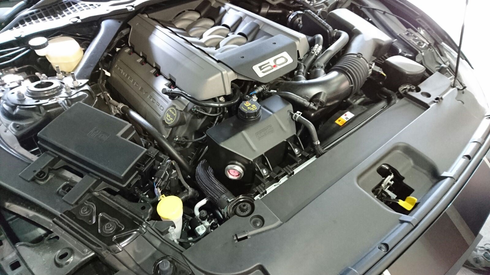 Nádrž chladiče kapaliny Mustang Steeda S550 Q Series 2015-2023