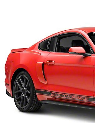 MP Concepts Large Scoop styl zadních čtvrtokenních naběraček pro S550 2015+ Mustang_installed