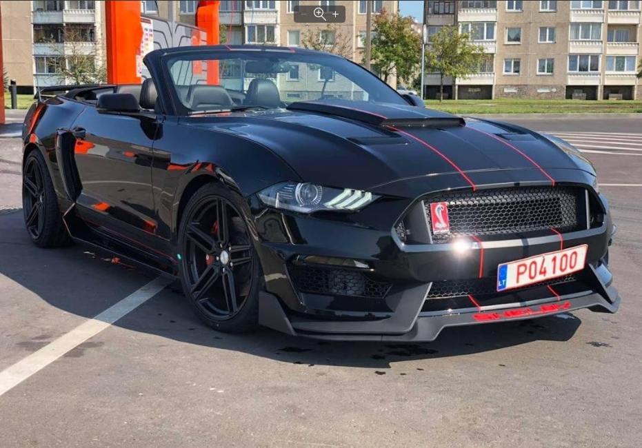 Πλαϊνές φούστες MP Concepts S550 Mustang "Lambo".